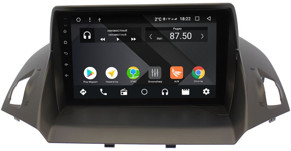Штатная магнитола для Ford Kuga II 2013-2016 и 2017+ (Trend) - Wide Media CF9028PM-4/64 на Android 9.1, 8-ЯДЕР, 4ГБ-64ГБ, встроенным 4G модемом и DSP Штатная магнитола для Ford Kuga II 2013-2016 и 2017+ (Trend) - Wide Media CF9028PM-4/64 на Android 9.1, 8-ЯДЕР, 4ГБ-64ГБ, встроенным 4G модемом и DSP