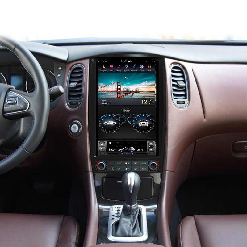 Штатная магнитола для Infiniti QX50 2013-2018 - Carmedia ZF-1226-DSP ('Тесла-стиль') на Android 9.0, 6-ТУРБО ядер, 4ГБ-64ГБ и встроенным DSP Штатная магнитола для Infiniti QX50 2013-2018 - Carmedia ZF-1226-DSP ('Тесла-стиль') на Android 9.0, 6-ТУРБО ядер, 4ГБ-64ГБ и встроенным DSP