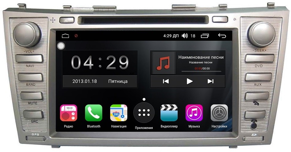 Штатная магнитола для Toyota Camry 2006-2011 (V40) - FarCar RG064 на Android 9.0, 8-ЯДЕР, 4ГБ-32ГБ, встроенным 4G модемом и DSP Штатная магнитола для Toyota Camry 2006-2011 (V40) - FarCar RG064 на Android 9.0, 8-ЯДЕР, 4ГБ-32ГБ, встроенным 4G модемом и DSP