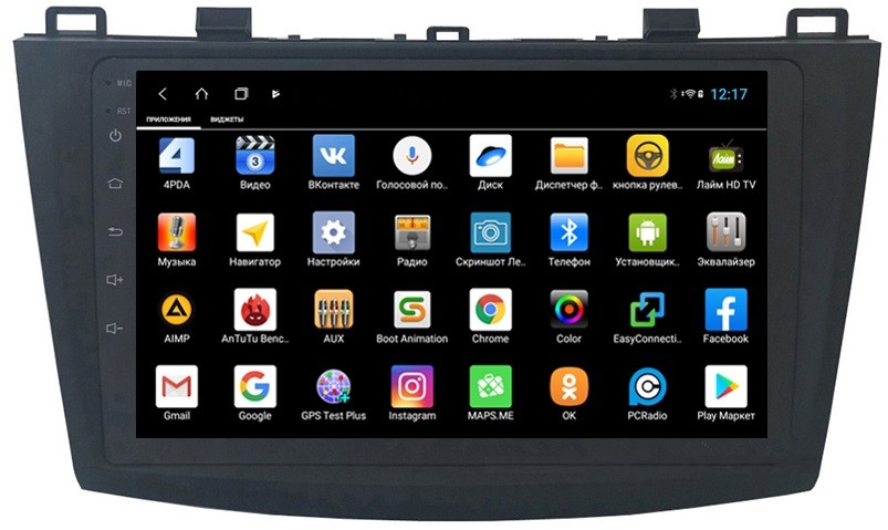 Штатная магнитола для Mazda 3 2009-2013 (BL) - Parafar PF034XHD на Android 9.0, 8-ЯДЕР, 4ГБ-64ГБ, встроенным 4G модемом и DSP Штатная магнитола для Mazda 3 2009-2013 (BL) - Parafar PF034XHD на Android 9.0, 8-ЯДЕР, 4ГБ-64ГБ, встроенным 4G модемом и DSP