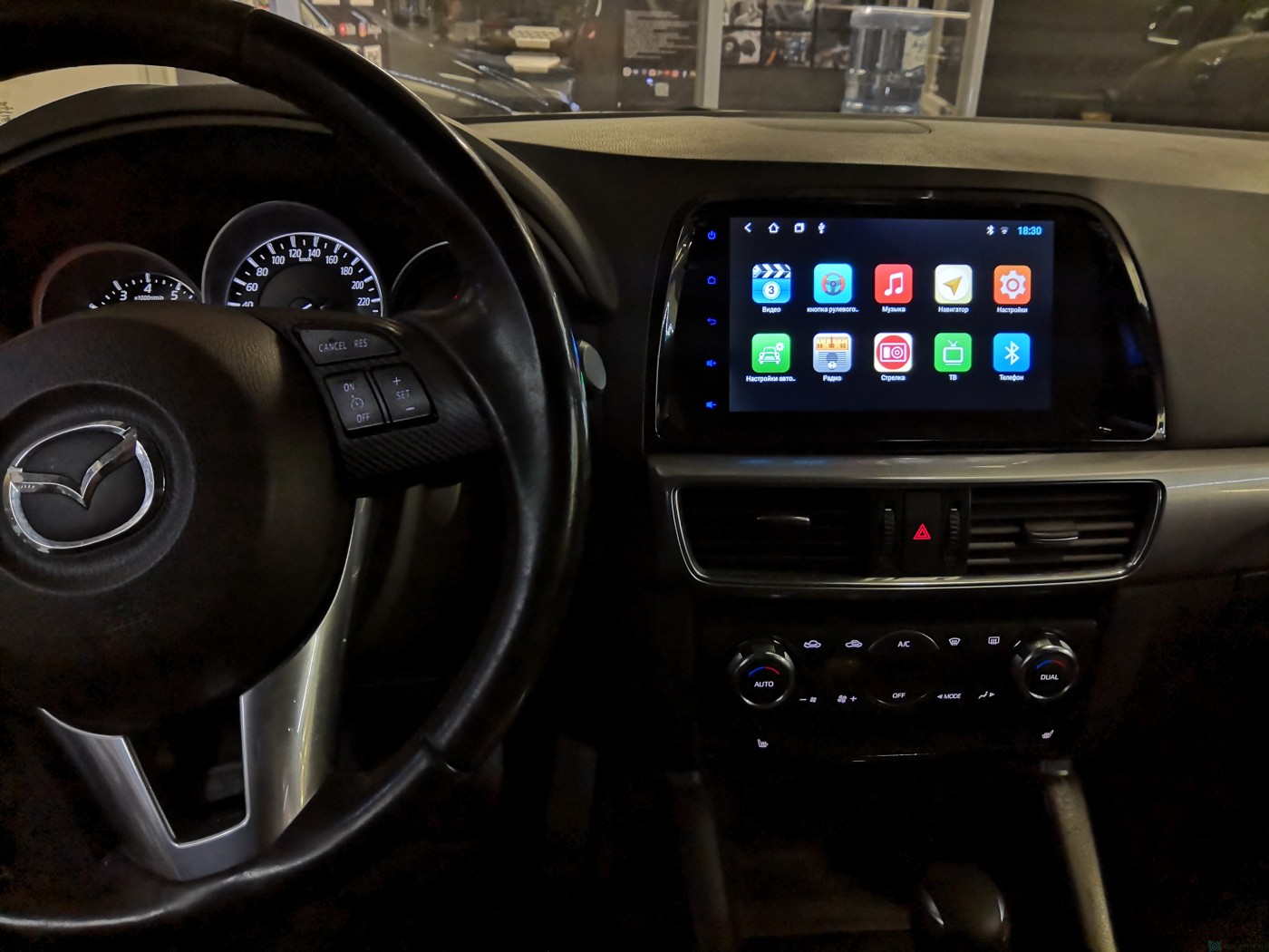 Штатная магнитола для Mazda CX-5 2011-2017 - Parafar PF984K на Android 8.1, 8-ЯДЕР и 2ГБ-32ГБ Штатная магнитола для Mazda CX-5 2011-2017 - Parafar PF984K на Android 8.1, 8-ЯДЕР и 2ГБ-32ГБ