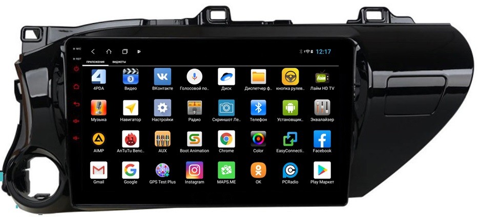 Штатная магнитола для Toyota HiLux 2015+ - Parafar PF063QLedXHD на Android 9.0, 8-ЯДЕР, 4ГБ-64ГБ, встроенным 4G модемом и DSP Штатная магнитола для Toyota HiLux 2015+ - Parafar PF063QLedXHD на Android 9.0, 8-ЯДЕР, 4ГБ-64ГБ, встроенным 4G модемом и DSP