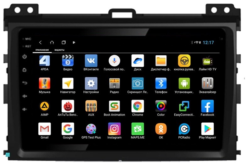 Штатная магнитола для Toyota Land Cruiser Prado 120 2002-2009 - Parafar PF456XHD на Android 9.0, 8-ЯДЕР, 4ГБ-64ГБ, встроенным 4G модемом и DSP Штатная магнитола для Toyota Land Cruiser Prado 120 2002-2009 - Parafar PF456XHD на Android 9.0, 8-ЯДЕР, 4ГБ-64ГБ, встроенным 4G модемом и DSP