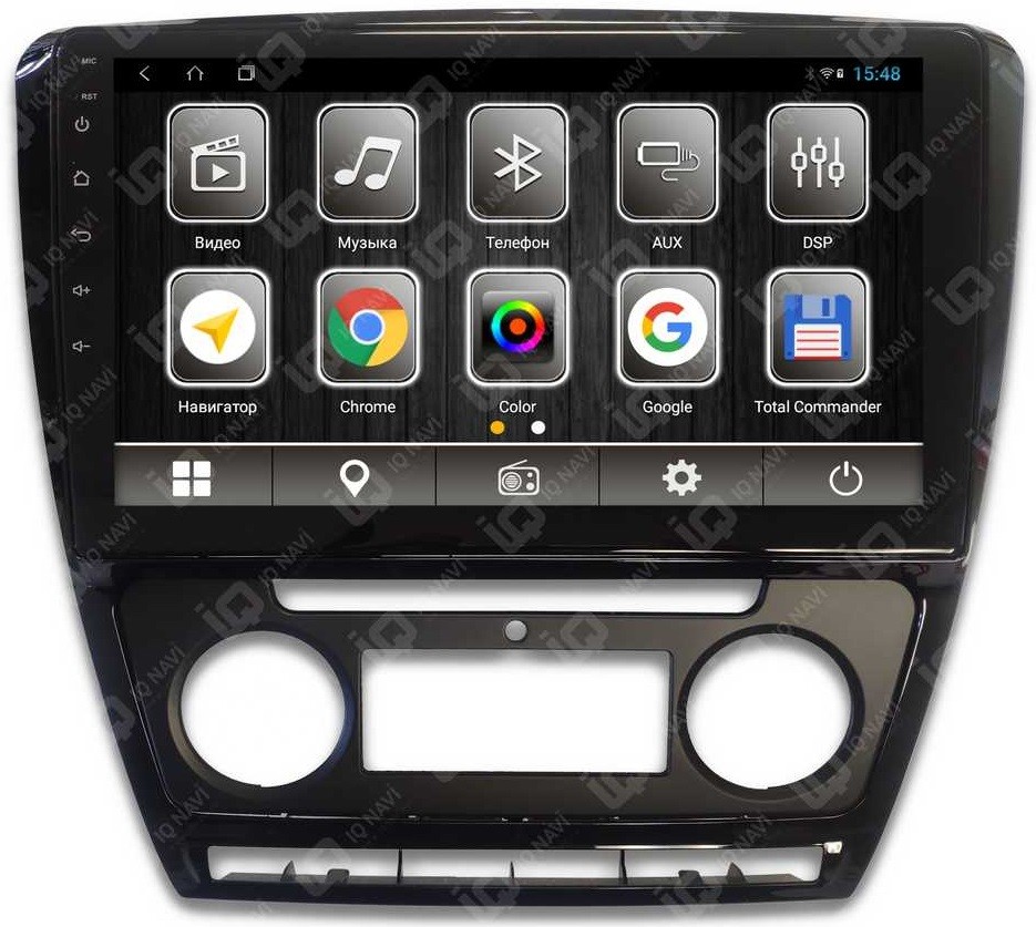 Штатная магнитола для Skoda Octavia A5 2004-2013 - IQ NAVI TS9-2504 на Android 8.1, 8-ЯДЕР, 4ГБ-64ГБ, встроенным 4G модемом и DSP Штатная магнитола для Skoda Octavia A5 2004-2013 - IQ NAVI TS9-2504 на Android 8.1, 8-ЯДЕР, 4ГБ-64ГБ, встроенным 4G модемом и DSP
