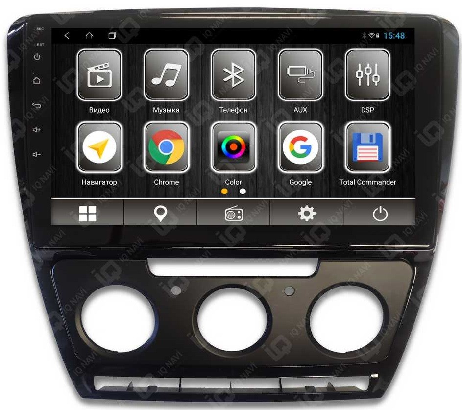 Штатная магнитола для Skoda Octavia A5 2004-2013 - IQ NAVI TS9-2504 на Android 8.1, 8-ЯДЕР, 4ГБ-64ГБ, встроенным 4G модемом и DSP Штатная магнитола для Skoda Octavia A5 2004-2013 - IQ NAVI TS9-2504 на Android 8.1, 8-ЯДЕР, 4ГБ-64ГБ, встроенным 4G модемом и DSP