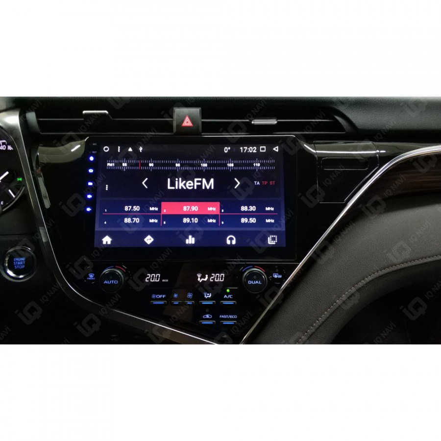 Штатная магнитола для Toyota Camry V70 2018+ без JBL - IQ NAVI TS9-2930 на Android 8.1, 8-ЯДЕР, 4ГБ-64ГБ, встроенным 4G модемом и DSP Штатная магнитола для Toyota Camry V70 2018+ без JBL - IQ NAVI TS9-2930 на Android 8.1, 8-ЯДЕР, 4ГБ-64ГБ, встроенным 4G модемом и DSP
