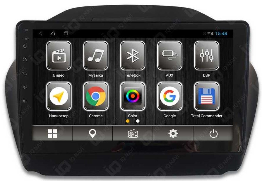 Штатная магнитола для Hyundai ix35 2009-2015 - IQ NAVI TS9-1614 на Android 8.1, 8-ЯДЕР, 4ГБ-64ГБ, встроенным 4G модемом и DSP Штатная магнитола для Hyundai ix35 2009-2015 - IQ NAVI TS9-1614 на Android 8.1, 8-ЯДЕР, 4ГБ-64ГБ, встроенным 4G модемом и DSP