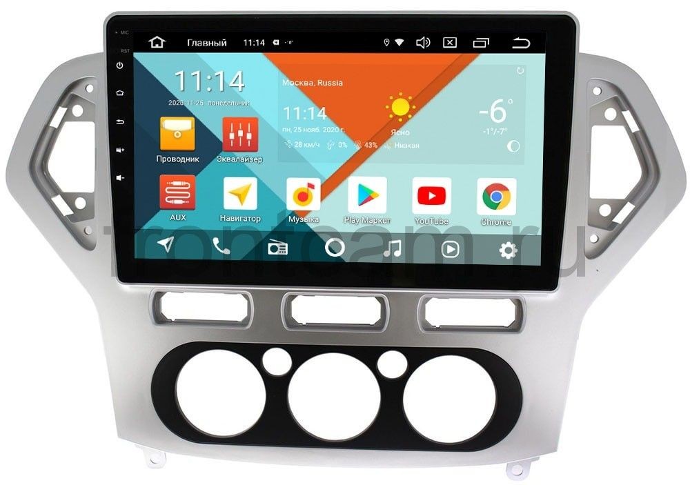 Штатная магнитола для Ford Mondeo 2007-2010 (климат/кондиц) - Wide Media KS1016/1017QR-3/32 на Android 10, ТОП процессор (Antutu 180K), 3ГБ-32ГБ, встроенным 4G модемом и DSP Штатная магнитола для Ford Mondeo 2007-2010 (климат/кондиц) - Wide Media KS1016/1017QR-3/32 на Android 10, ТОП процессор (Antutu 180K), 3ГБ-32ГБ, встроенным 4G модемом и DSP