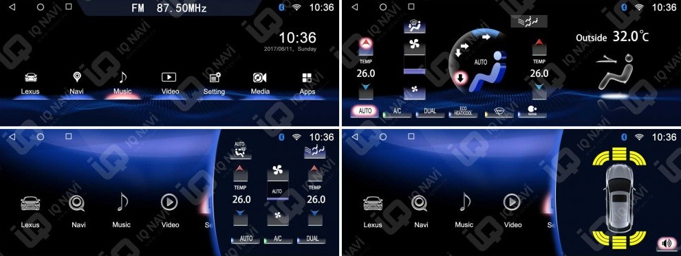 Монитор 10,25' + навигационный блок Android 7.1 для Lexus UX 2018+ (вместо штатного 8' монитора) - IQ NAVI R6-3610 с Яндекс-Навигатором, 6-ТУРБО ядер, 2ГБ-32ГБ Монитор 10,25' + навигационный блок Android 7.1 для Lexus UX 2018+ (вместо штатного 8' монитора) - IQ NAVI R6-3610 с Яндекс-Навигатором, 6-ТУРБО ядер, 2ГБ-32ГБ