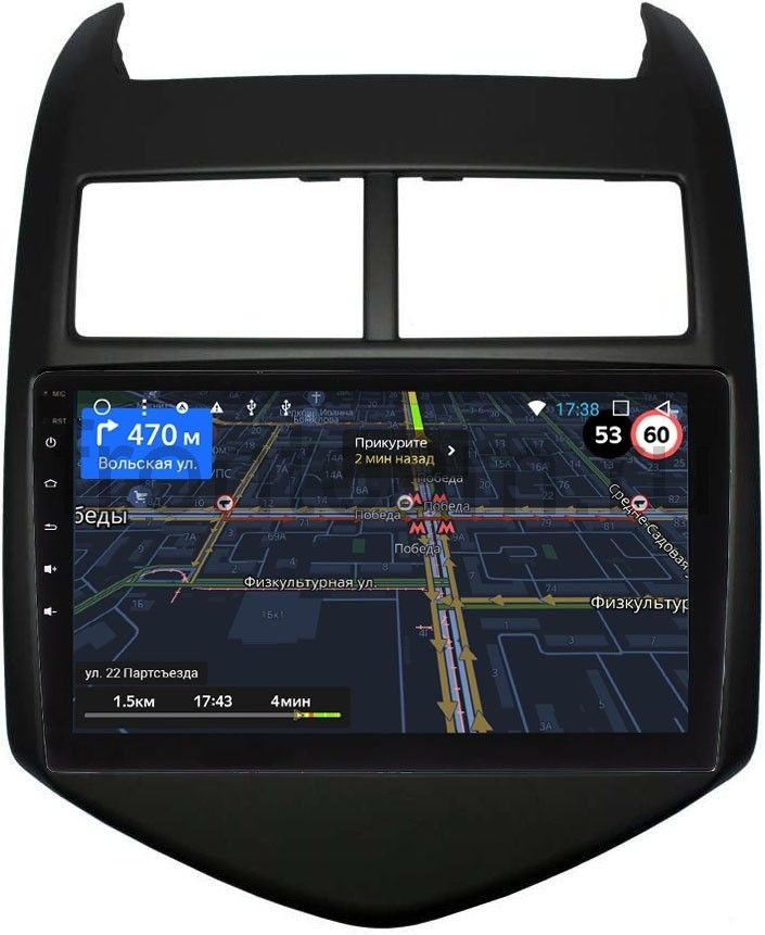 Штатная магнитола для Chevrolet Aveo 2012-2015 - LeTrun 3273-9009 на Android 10 и 2ГБ-16ГБ Штатная магнитола для Chevrolet Aveo 2012-2015 - LeTrun 3273-9009 на Android 10 и 2ГБ-16ГБ