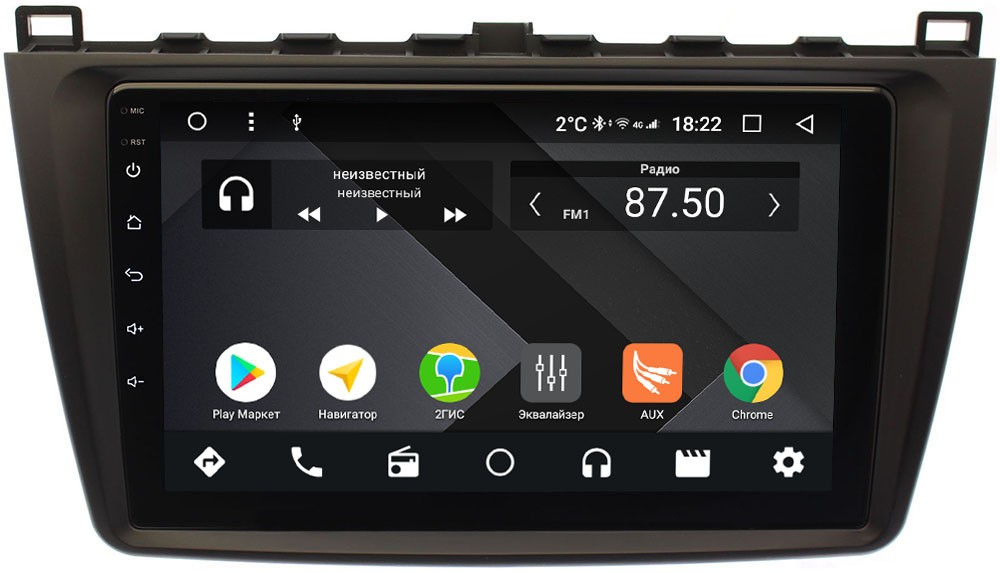 Штатная магнитола для Mazda 6 2007-2012 (GH) - Wide Media CF9033PM-4/64 на Android 9.1, 8-ЯДЕР, 4ГБ-64ГБ, встроенным 4G модемом и DSP Штатная магнитола для Mazda 6 2007-2012 (GH) - Wide Media CF9033PM-4/64 на Android 9.1, 8-ЯДЕР, 4ГБ-64ГБ, встроенным 4G модемом и DSP