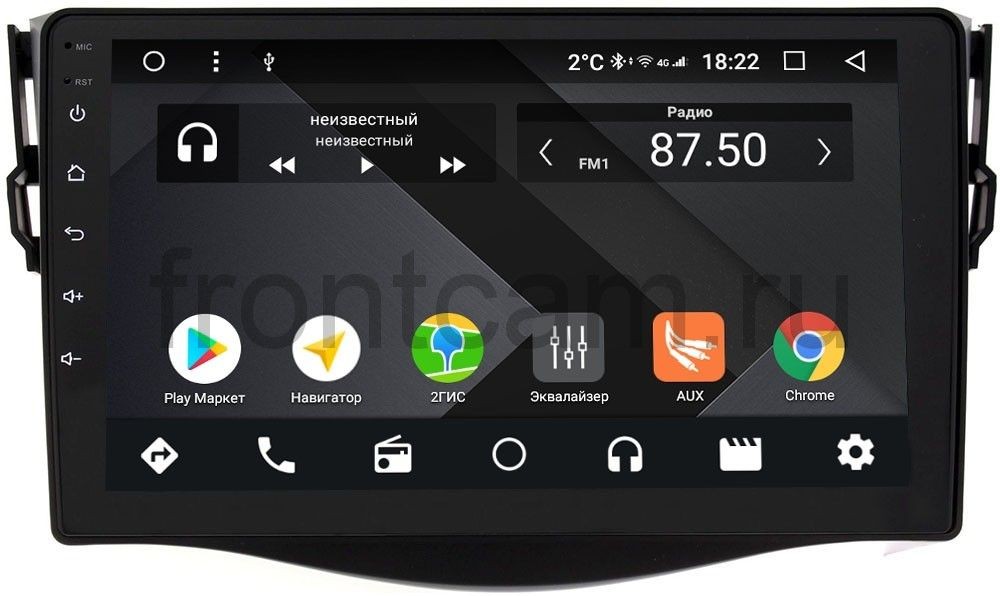 Штатная магнитола для Toyota RAV4 2006-2012 - Wide Media CF9086PM-4/64 на Android 9.1, 8-ЯДЕР, 4ГБ-64ГБ, встроенным 4G модемом и DSP Штатная магнитола для Toyota RAV4 2006-2012 - Wide Media CF9086PM-4/64 на Android 9.1, 8-ЯДЕР, 4ГБ-64ГБ, встроенным 4G модемом и DSP