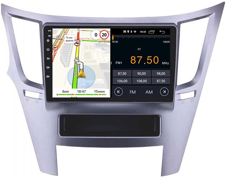 Штатная магнитола для Subaru Outback и Legacy 2009-2015 - Parafar PF794LTX на Android 8.1 и 2ГБ оперативной памяти Штатная магнитола для Subaru Outback и Legacy 2009-2015 - Parafar PF794LTX на Android 8.1 и 2ГБ оперативной памяти