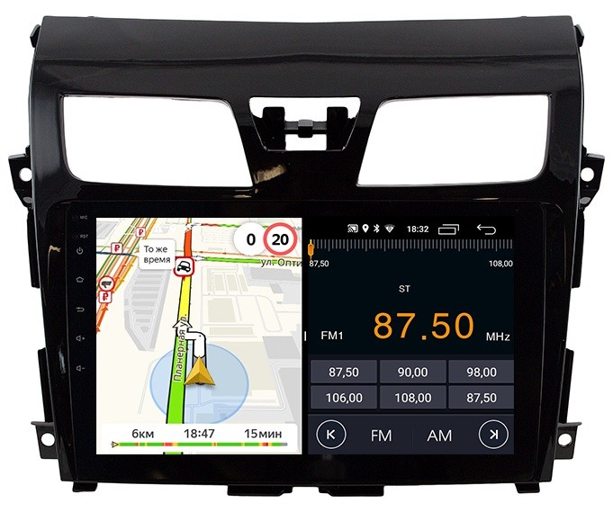 Штатная магнитола для Nissan Teana 2014-2016 (L33) - Parafar PF971LTX на Android 8.1 и 2ГБ оперативной памяти Штатная магнитола для Nissan Teana 2014-2016 (L33) - Parafar PF971LTX на Android 8.1 и 2ГБ оперативной памяти