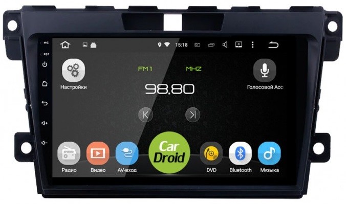 Штатная магнитола для Mazda CX-7 2006-2012 (ER,ER2) - Roximo RD-2402F на Android 9.0, 8-ЯДЕР, 4ГБ-32ГБ и встроенным DSP Штатная магнитола для Mazda CX-7 2006-2012 (ER,ER2) - Roximo RD-2402F на Android 9.0, 8-ЯДЕР, 4ГБ-32ГБ и встроенным DSP