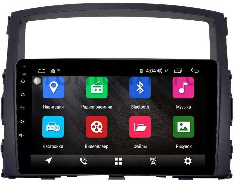 Штатная магнитола для Mitsubishi Pajero IV 2006-2020 - LeTrun 2663-2944 на Android 10, 8-ЯДЕР, 4ГБ-64ГБ, встроенным 4G модемом и DSP Штатная магнитола для Mitsubishi Pajero IV 2006-2020 - LeTrun 2663-2944 на Android 10, 8-ЯДЕР, 4ГБ-64ГБ, встроенным 4G модемом и DSP