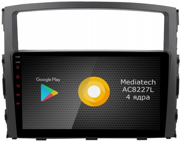 Штатная магнитола для Mitsubishi Pajero IV 2006-2019 - Roximo RS-2603 на Android 10, 2ГБ-16ГБ Штатная магнитола для Mitsubishi Pajero IV 2006-2019 - Roximo RS-2603 на Android 10, 2ГБ-16ГБ