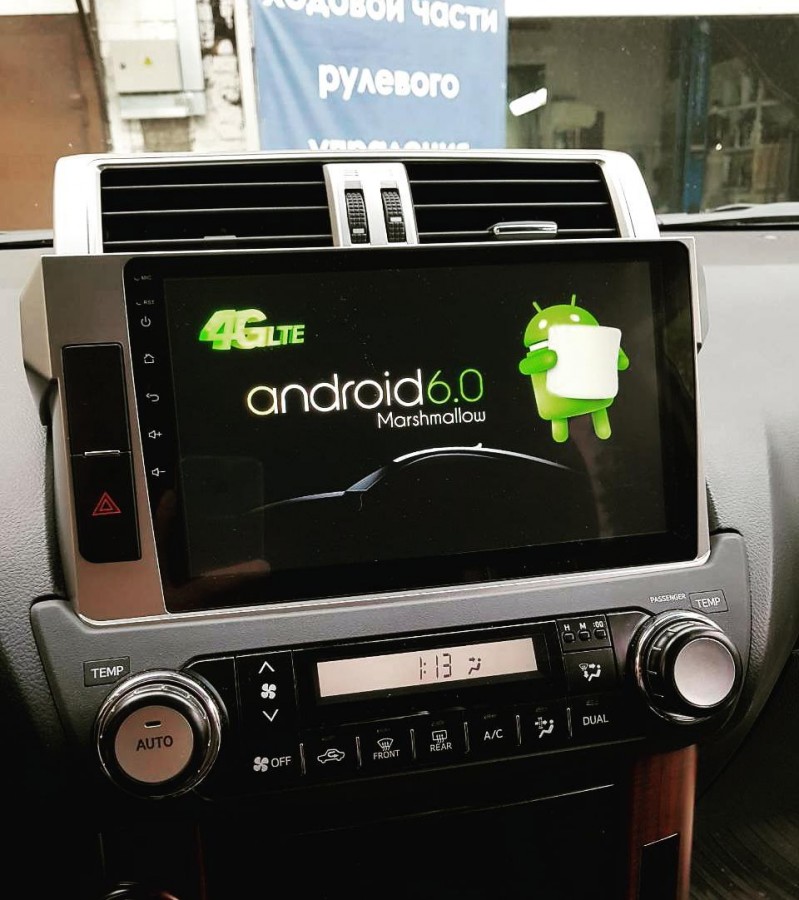 Штатная магнитола для Toyota Land Cruiser Prado 150 2013-2017 - Roximo RX-1116 на Android 10, 8-ЯДЕР, 4ГБ-64ГБ, встроенным 4G модемом и DSP Штатная магнитола для Toyota Land Cruiser Prado 150 2013-2017 - Roximo RX-1116 на Android 10, 8-ЯДЕР, 4ГБ-64ГБ, встроенным 4G модемом и DSP