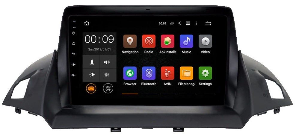 Штатная магнитола для Ford Kuga II 2013-2016 (все) и 2017+ (Trend) - Roximo RX-1716/1717 на Android 10, 8-ЯДЕР, 4ГБ-64ГБ, встроенным 4G модемом и DSP Штатная магнитола для Ford Kuga II 2013-2016 (все) и 2017+ (Trend) - Roximo RX-1716/1717 на Android 10, 8-ЯДЕР, 4ГБ-64ГБ, встроенным 4G модемом и DSP