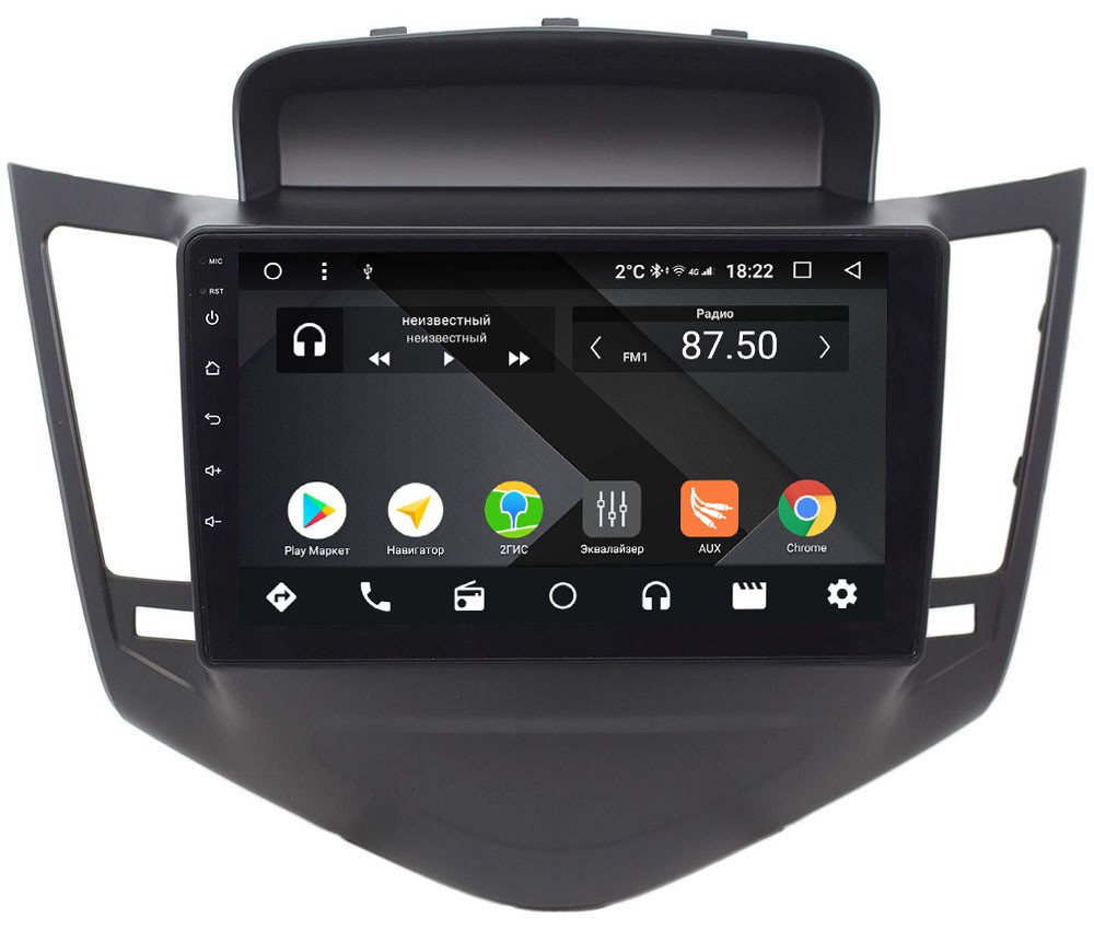 Штатная магнитола для Chevrolet Cruze 2009-2012 - Wide Media CF9010PM-4/64 на Android 9.1, 8-ЯДЕР, 4ГБ-64ГБ, встроенным 4G модемом и DSP Штатная магнитола для Chevrolet Cruze 2009-2012 - Wide Media CF9010PM-4/64 на Android 9.1, 8-ЯДЕР, 4ГБ-64ГБ, встроенным 4G модемом и DSP
