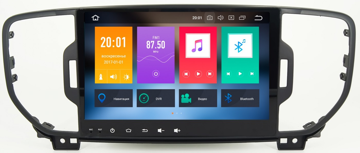 Штатная магнитола для KIA Sportage 2016-2018 - Carmedia KD-9206-P на Android 10.0, до 8-ЯДЕР, до 4ГБ-64ГБ и встроенным DSP Штатная магнитола для KIA Sportage 2016-2018 - Carmedia KD-9206-P на Android 10.0, до 8-ЯДЕР, до 4ГБ-64ГБ и встроенным DSP
