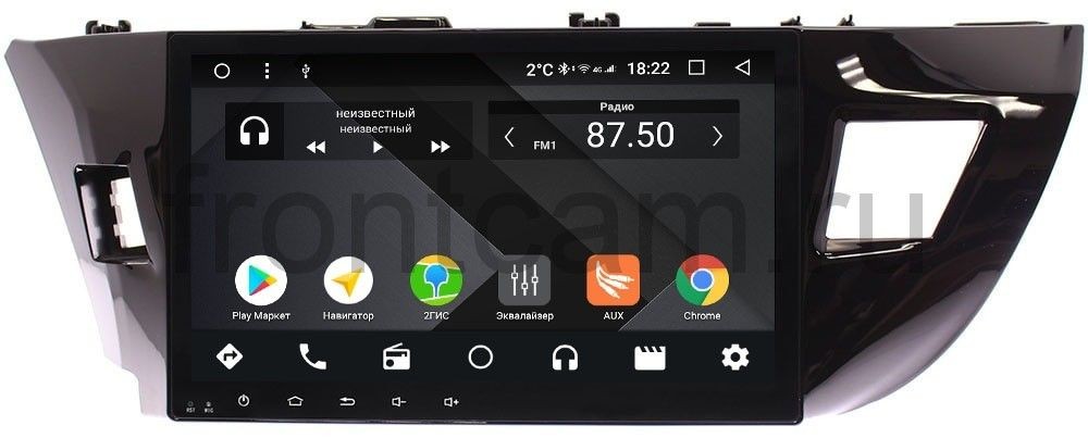 Штатная магнитола для Toyota Corolla E180 2013-2016 ДОРЕСТАЙЛ - Wide Media CF1005/1026PM-4/64 на Android 9.1, 8-ЯДЕР, 4ГБ-64ГБ, встроенным 4G модемом и DSP Штатная магнитола для Toyota Corolla E180 2013-2016 ДОРЕСТАЙЛ - Wide Media CF1005/1026PM-4/64 на Android 9.1, 8-ЯДЕР, 4ГБ-64ГБ, встроенным 4G модемом и DSP