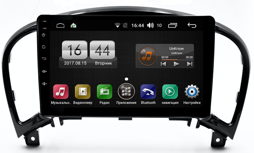 Штатная магнитола для Nissan Juke 2010+ - FarCar LX749R на Android 8.1 и 2ГБ оперативной памяти Штатная магнитола для Nissan Juke 2010+ - FarCar LX749R на Android 8.1 и 2ГБ оперативной памяти