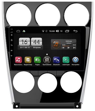 Штатная магнитола для Mazda6 2002-2007 - FarCar LX311R на Android 8.1 и 2ГБ оперативной памяти Штатная магнитола для Mazda6 2002-2007 - FarCar LX311R на Android 8.1 и 2ГБ оперативной памяти