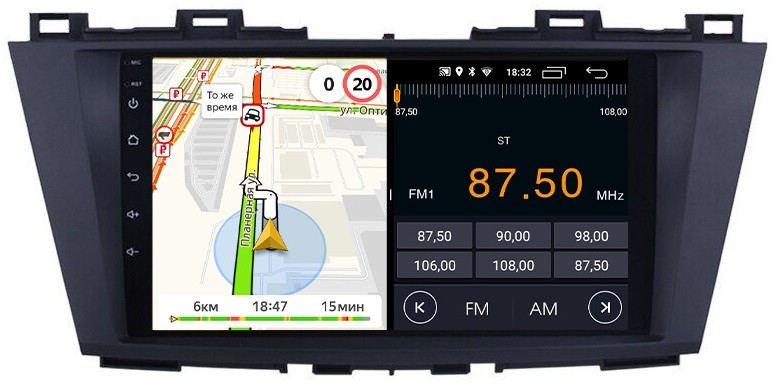 Штатная магнитола для Mazda 5 2010-2015 - Parafar PF164LTX на Android 8.1 и 2ГБ оперативной памяти Штатная магнитола для Mazda 5 2010-2015 - Parafar PF164LTX на Android 8.1 и 2ГБ оперативной памяти