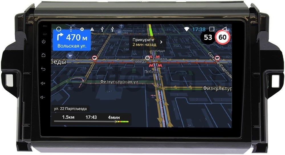 Штатная магнитола для Toyota Fortuner 2015+ - OEM RS/RK/GT9-9106 на Android 8.1 и до 2ГБ-16ГБ Штатная магнитола для Toyota Fortuner 2015+ - OEM RS/RK/GT9-9106 на Android 8.1 и до 2ГБ-16ГБ