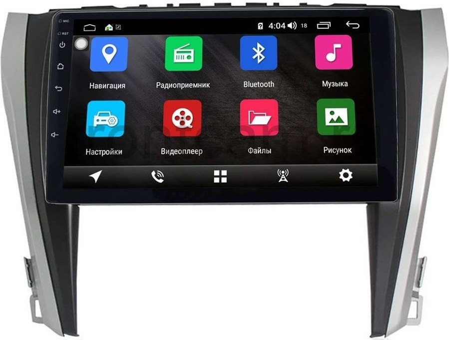 Штатная магнитола для Toyota Camry 2014-2018 (V55) - LeTrun 1866-2943 на Android 10, 8-ЯДЕР, 4ГБ-64ГБ, встроенным 4G модемом и DSP Штатная магнитола для Toyota Camry 2014-2018 (V55) - LeTrun 1866-2943 на Android 10, 8-ЯДЕР, 4ГБ-64ГБ, встроенным 4G модемом и DSP