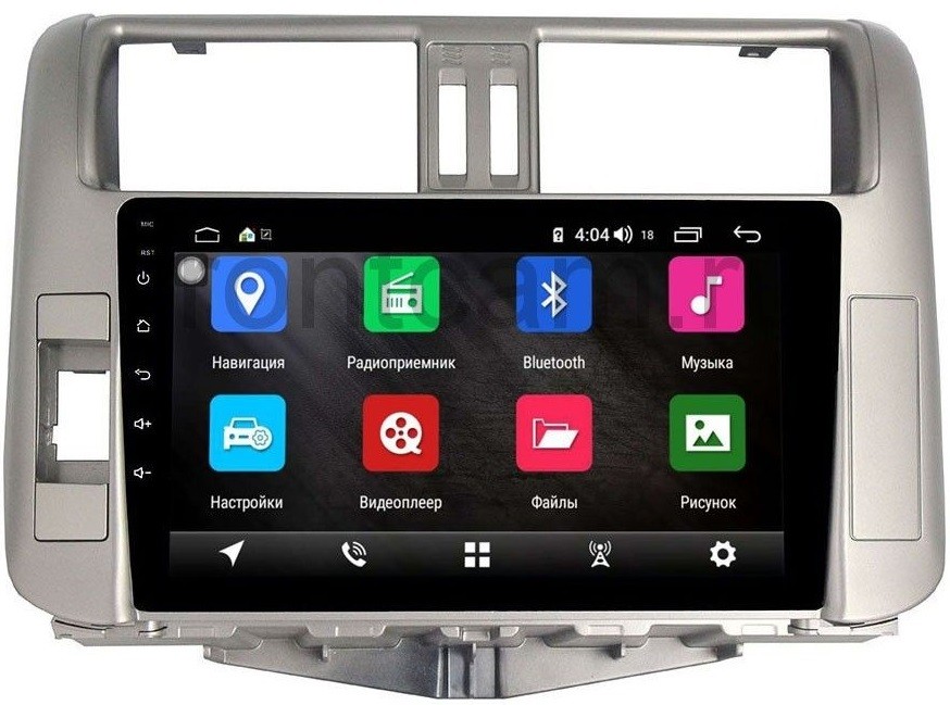 Штатная магнитола для Toyota Land Cruiser Prado 150 2009-2013 - LeTrun 1863-2944 на Android 10, 8-ЯДЕР, 4ГБ-64ГБ, встроенным 4G модемом и DSP Штатная магнитола для Toyota Land Cruiser Prado 150 2009-2013 - LeTrun 1863-2944 на Android 10, 8-ЯДЕР, 4ГБ-64ГБ, встроенным 4G модемом и DSP