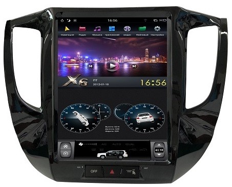 Штатная магнитола для Mitsubishi Pajero Sport 3 2017+, L200 2016-2018, (МКПП) - FarCar ZF094-L DSP ('Тесла-стиль') на Android 9.0, 6-ТУРБО ядер, 4ГБ-32ГБ и встроенным DSP Штатная магнитола для Mitsubishi Pajero Sport 3 2017+, L200 2016-2018, (МКПП) - FarCar ZF094-L DSP ('Тесла-стиль') на Android 9.0, 6-ТУРБО ядер, 4ГБ-32ГБ и встроенным DSP