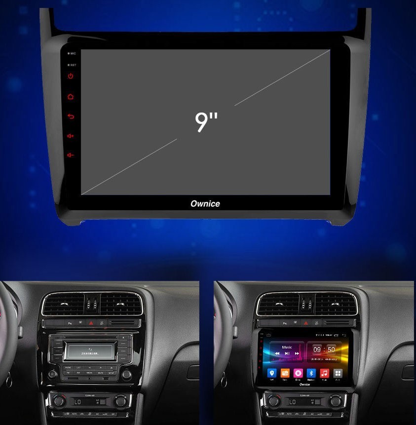 Штатная магнитола для Volkswagen Polo 5 2009-2019 - Carmedia OL-9903-S9 на Android 8.1, 8-ЯДЕР, 4ГБ-64ГБ, встроенным 4G модемом и DSP Штатная магнитола для Volkswagen Polo 5 2009-2019 - Carmedia OL-9903-S9 на Android 8.1, 8-ЯДЕР, 4ГБ-64ГБ, встроенным 4G модемом и DSP