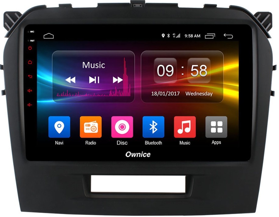 Штатная магнитола для Suzuki Vitara 2015+ - Carmedia OL-9621-S9 на Android 8.1, 8-ЯДЕР, 4ГБ-64ГБ, встроенным 4G модемом и DSP Штатная магнитола для Suzuki Vitara 2015+ - Carmedia OL-9621-S9 на Android 8.1, 8-ЯДЕР, 4ГБ-64ГБ, встроенным 4G модемом и DSP