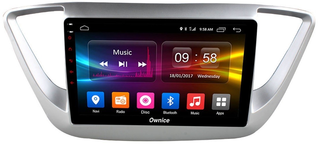 Штатная магнитола для Hyundai Solaris 2017+ - Carmedia OL-9710-S9 на Android 8.1, 8-ЯДЕР, 4ГБ-64ГБ, встроенным 4G модемом и DSP Штатная магнитола для Hyundai Solaris 2017+ - Carmedia OL-9710-S9 на Android 8.1, 8-ЯДЕР, 4ГБ-64ГБ, встроенным 4G модемом и DSP