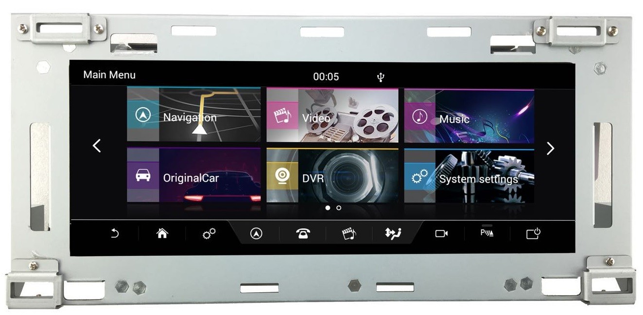 Штатная магнитола для Range Rover Vogue, Range Rover Sport, 2012-2017 - FarCar JRR011/12 на Android 9.0, 6-ТУРБО ядер, 4ГБ-64ГБ и Яндекс.навигатором Штатная магнитола для Range Rover Vogue, Range Rover Sport, 2012-2017 - FarCar JRR011/12 на Android 9.0, 6-ТУРБО ядер, 4ГБ-64ГБ и Яндекс.навигатором