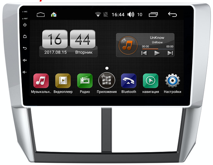 Штатная магнитола для Subaru Impreza 2007-2013, Forester 2008-2014 - FarCar LX062R на Android 8.1 и 2ГБ-16ГБ Штатная магнитола для Subaru Impreza 2007-2013, Forester 2008-2014 - FarCar LX062R на Android 8.1 и 2ГБ-16ГБ