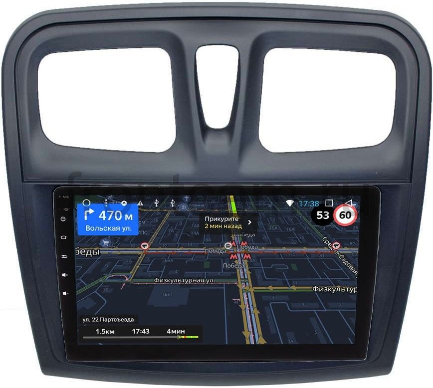 Штатная магнитола для Renault Sandero/Logan 2014+ - OEM RS/RK/GT9-3010 на Android 8.1 и до 2ГБ-16ГБ Штатная магнитола для Renault Sandero/Logan 2014+ - OEM RS/RK/GT9-3010 на Android 8.1 и до 2ГБ-16ГБ