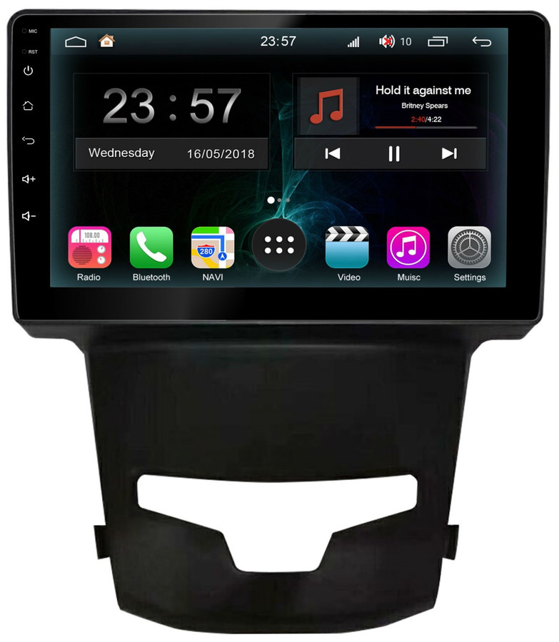 Штатная магнитола для SsangYong Actyon II 2013-2016 РЕСТАЙЛ - FarCar RG355R на Android 9.0, 8-ЯДЕР, 4ГБ-64ГБ, встроенным 4G модемом и DSP Штатная магнитола для SsangYong Actyon II 2013-2016 РЕСТАЙЛ - FarCar RG355R на Android 9.0, 8-ЯДЕР, 4ГБ-64ГБ, встроенным 4G модемом и DSP